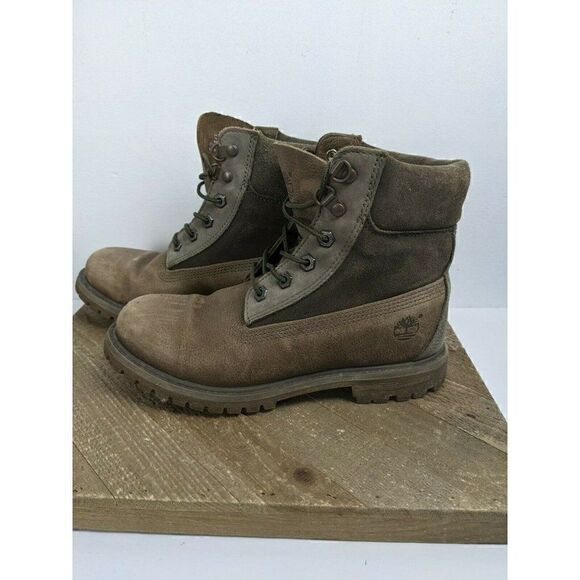 Timberland boots brown size 7.5 anti fatigue - Picture 6 of 12